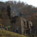 Houses gutted