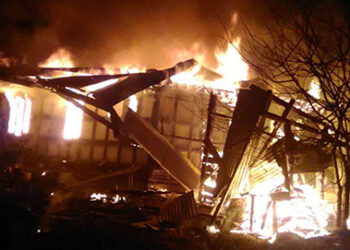 Bungalow razed in Trongsa