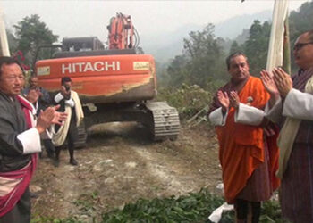Construction of three farm roads begin in Samtse