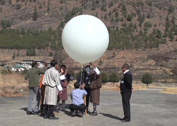 First weather balloon released