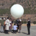 First weather balloon released