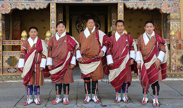 His Majesty grants Dhar to new gups