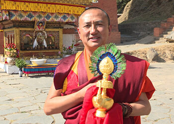 Golden Bumpa offered for The Gyalsey’s well-being