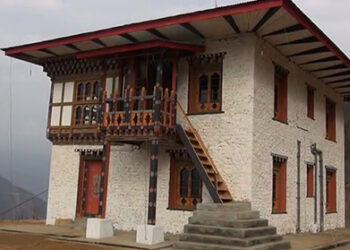 His Majesty gifts two-storied house