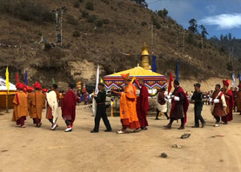 Pelela to get a marble chorten