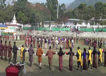 People of south come together to celebrate The Gyalsey’s birth