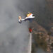 Helicopter used for the first time to control forest fire