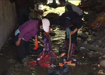 Drains, an alternate trashcan for Thimphu residents