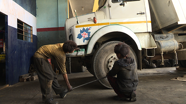 Some children still compelled to do hard labour