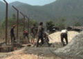 Villagers in Monggar pick up odd jobs to make ends meet