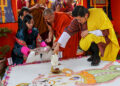 His Majesty graces ground-breaking ceremony