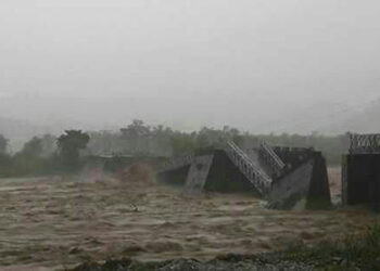 Another Bailey Bridge in Samtse collapses