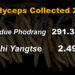 Cordyceps collection increases by almost two-fold