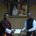 GoI hands over Nu 15 M to RCSC for Nehru-Wangchuck Scholarship