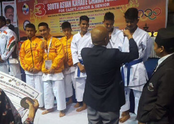 Bhutanese Karate Team wins seven Bronze