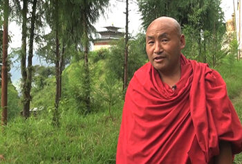 Monk plants thousands of trees