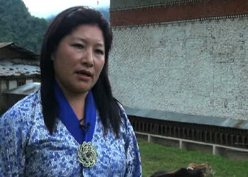 Trashigang’s lone female candidate vie for gup’s post