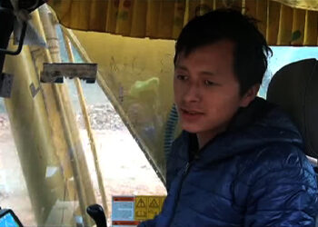 Young man saves the day