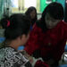 Queen mother visits Smile Asia Camp in Paro