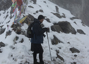 His Majesty arrives in Lunana