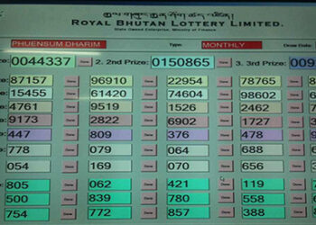 Bhutan Lottery Limited announces its first winner