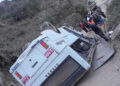 Bus accident kills a man and injures nine