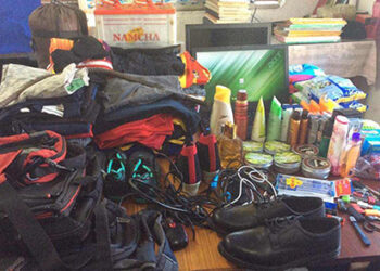 Four arrested in connection with burglary