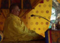 His Holiness presides over Moenlam Chenmo in Samtse