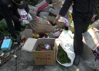 BAFRA disposes imported chilies and grocery