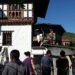 Fire damages traditional building in Punakha
