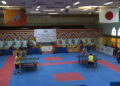 Friendly table tennis match between Japan and Bhutan held
