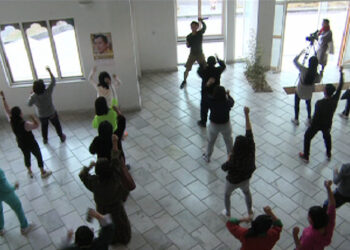 Health ministry introduces aerobic classes for their employees