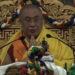 Je Khenpo administers oral transmission in Monggar