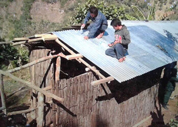 Philanthropic group builds a home for an old destitute