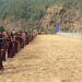 Students in the East participate in Archery Competition