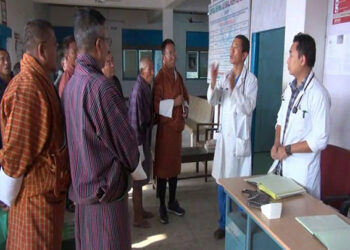 His Majesty’s Mobile Medical Unit conducts screening camp for ex-army personnel