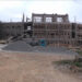 Construction of Damphu Hospital halfway through