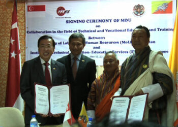 Bhutan and Singapore to collaborate in TVET