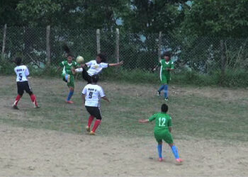 Dorokha villagers engage in playful mood