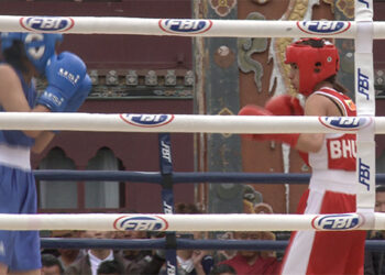 Girls, first timers in Boxing Championship