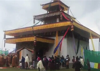 HH Je Khenpo consecrates Lhakhang in Dagana