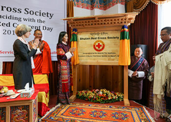 Her Majesty The Gyaltsuen inaugurates Bhutan Red Cross Society