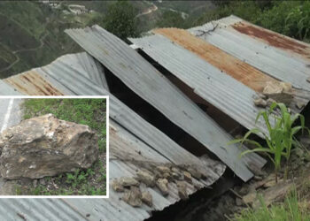 2 killed after boulder smashes into their house