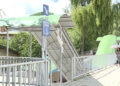 Swimming pool underpass receives facelift