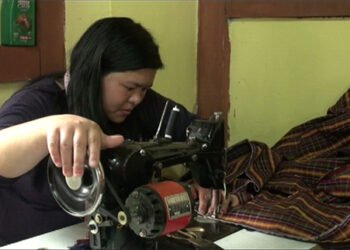 Zhemgang town’s only tailoring business thrives