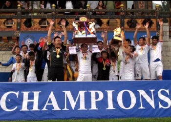 Thimphu City FC lifts this year’s Thimphu League