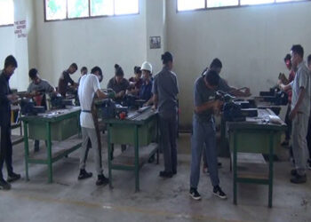 Jigme Wangchuck Power Training Institute without power supply