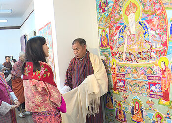 Week-long exhibition opens in Thimphu
