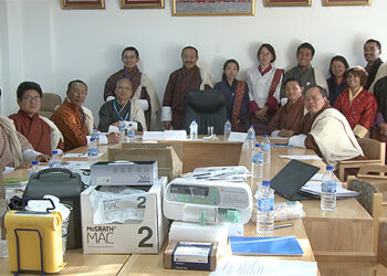 BEAR team receives medical equipment from Bhutan Foundation