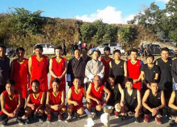 Financial Institution is winner of Monggar’s basketball tournament